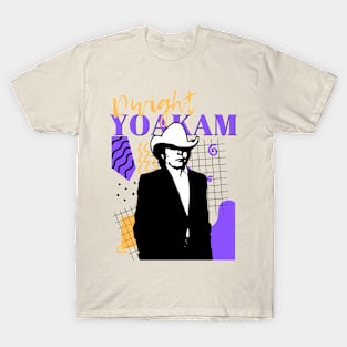 Dwight yoakam retro style T-Shirt